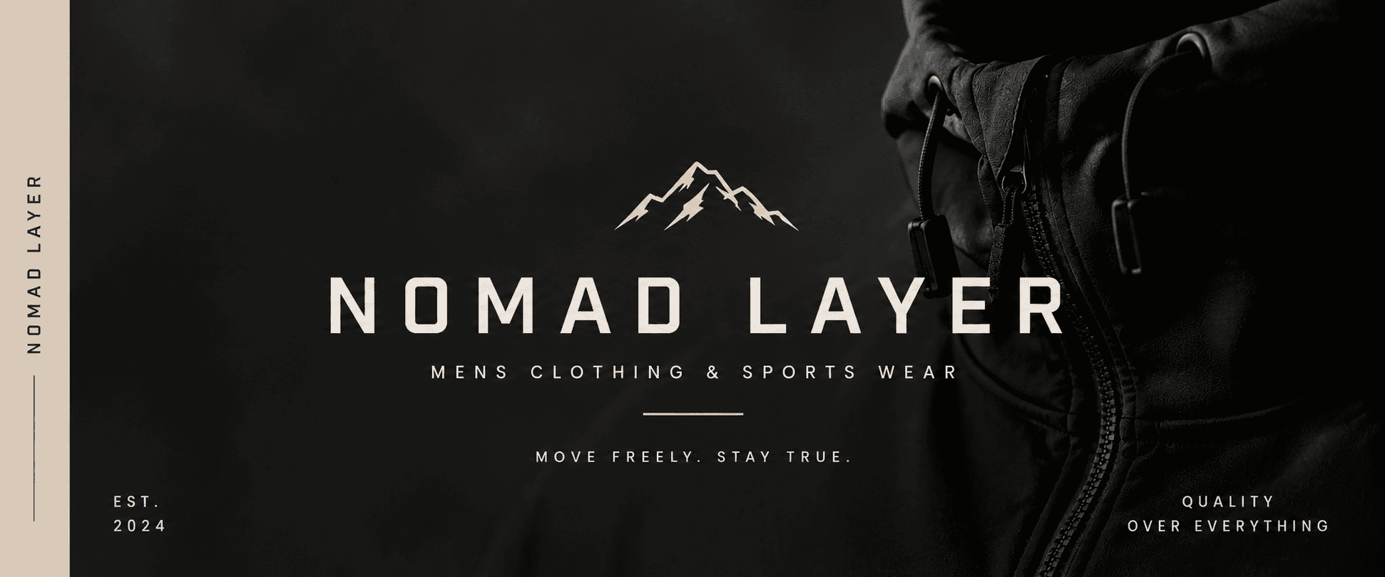 Nomad Layer mens clothing campaign